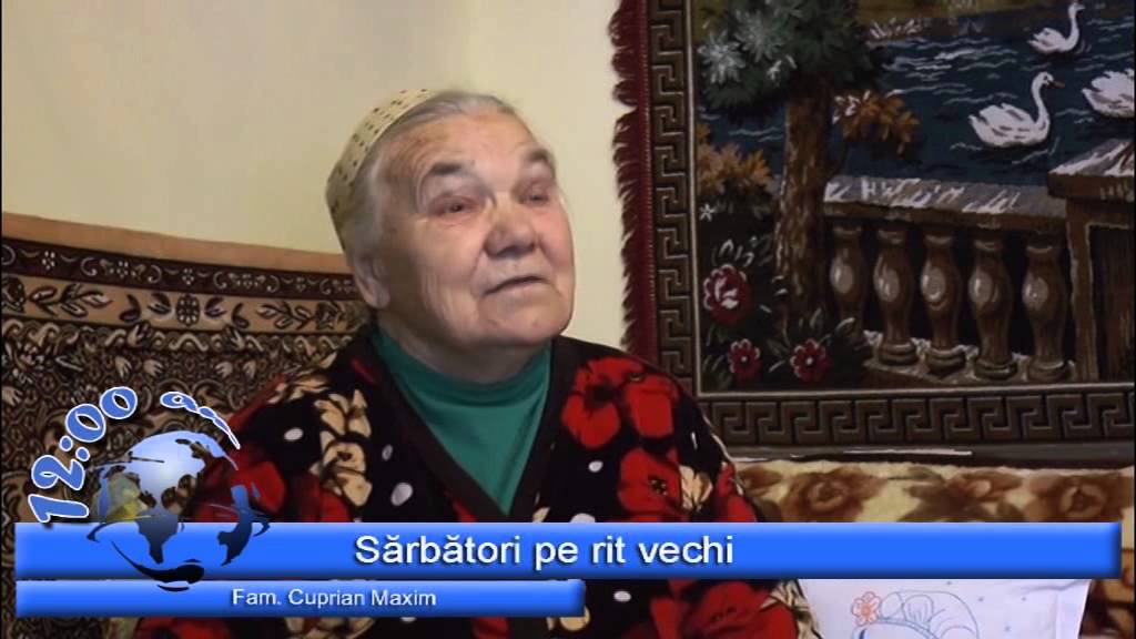 12 am – Sarbatori pe rit vechi