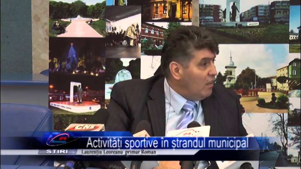 Activități sportive în ștrandul municipal