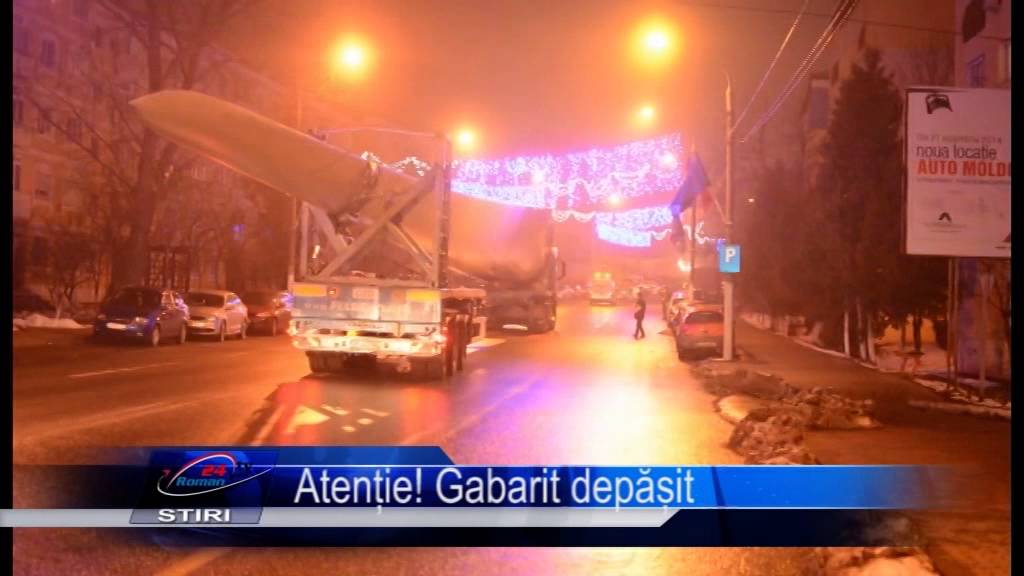 Atentie! Gabarit depasit