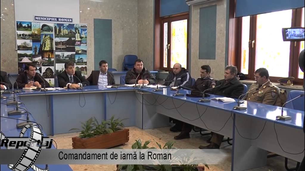 Comandament de iarna la Roman 29.12.2012