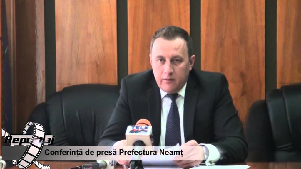 Conferinta de presa Prefectura Neamt