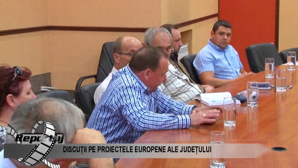 Discutii pe proiectele europene ale judetului Neamt – Reportaj
