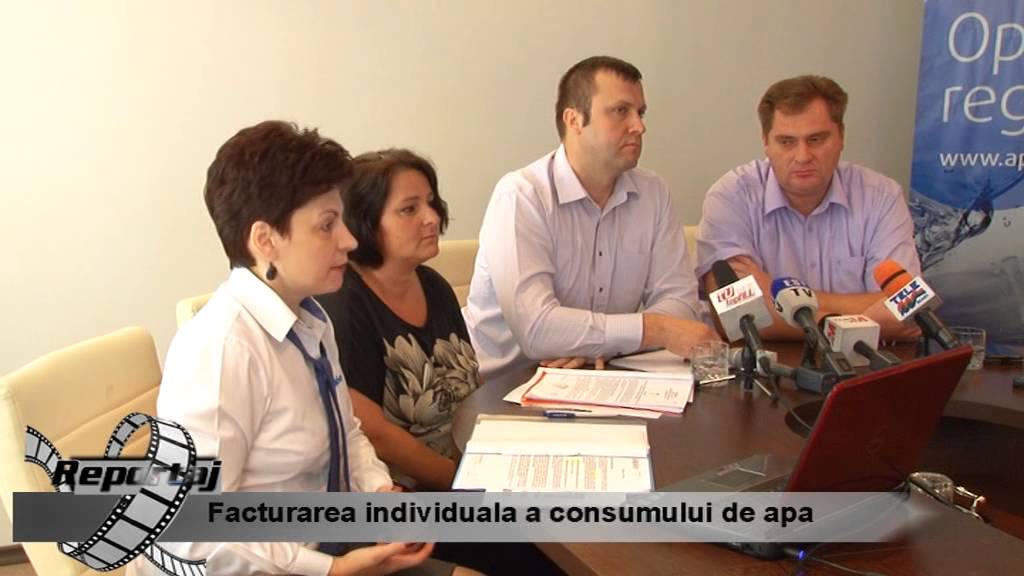 Facturarea individuala a consumului de apa
