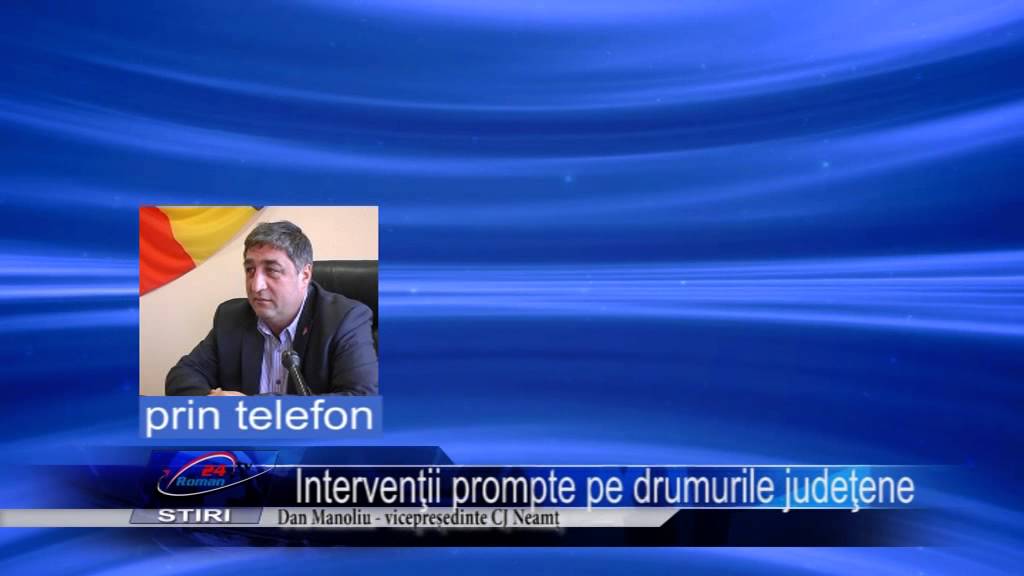 Intervenţii prompte pe drumurile judeţene