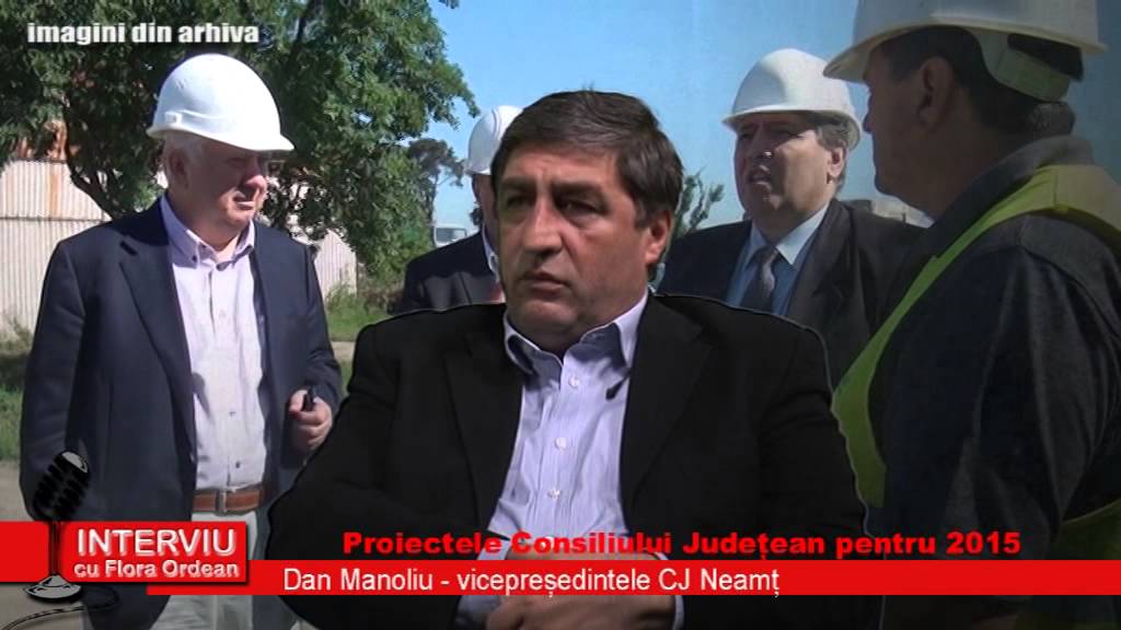 Interviu cu Flora Ordean – Dan Manoliu, vicepresedinte CJ Neamt