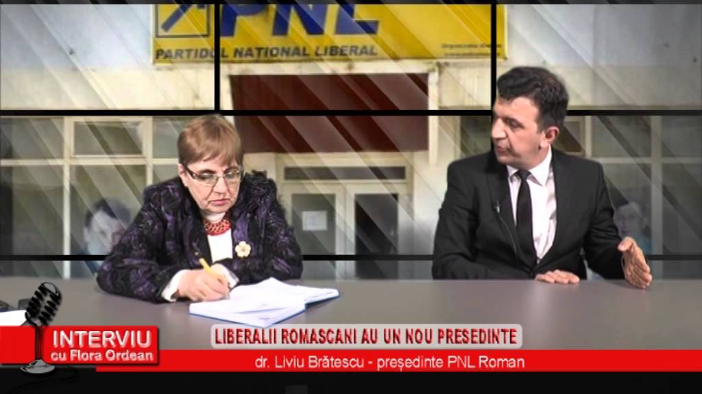 Interviu cu Flora Ordean – Invitat Liviu Bratescu, Presedinte PNL Roman