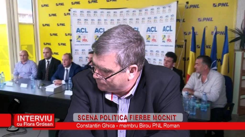 Interviu cu Flora Ordean – invitat Constantin Ghica, membru birou PNL Roman