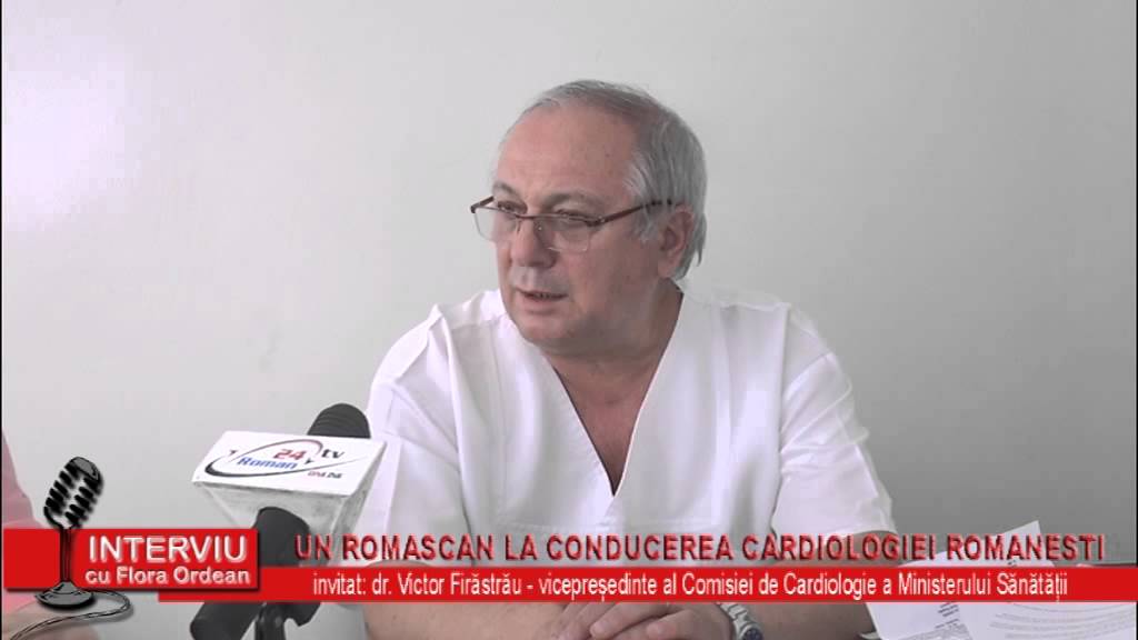 Interviu cu Flora Ordean – invitat dr. Victor Firastrau, vicepresedinte al Comisiei de Cardiologie a Ministerului Sanatatii