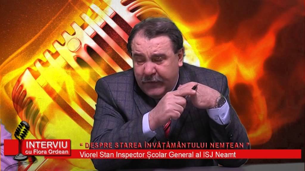 Interviu cu Flora Ordean – invitat Viorel Stan, Inspector General I.S.J. Neamt