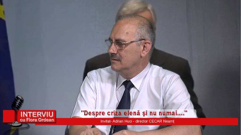 Interviu cu Flora Ordean – invitat Adrian Huci, director CECAR Neamt