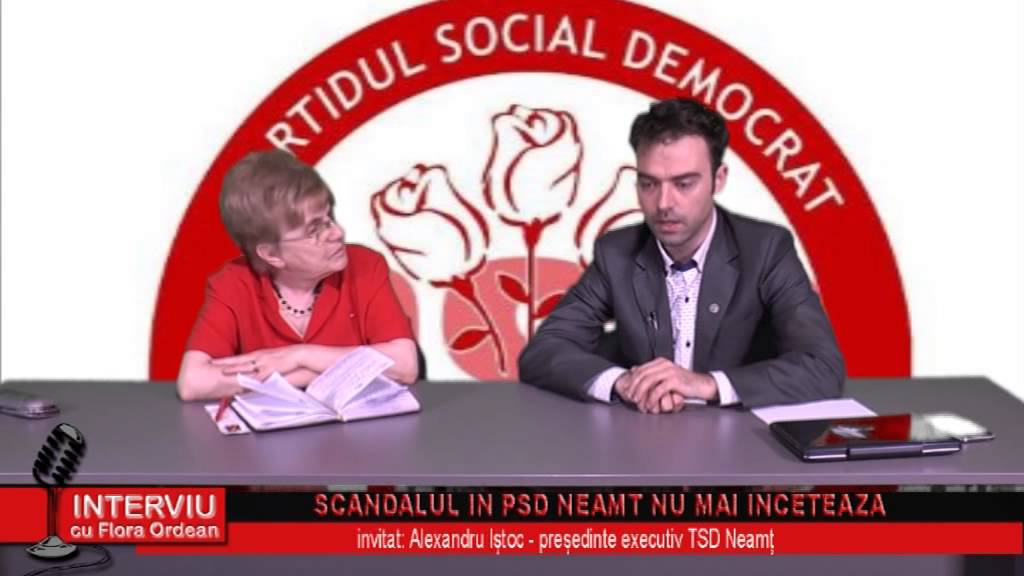 Interviu cu Flora Ordean – invitat Alexandru Istoc, presedinte executiv TSD Neamt