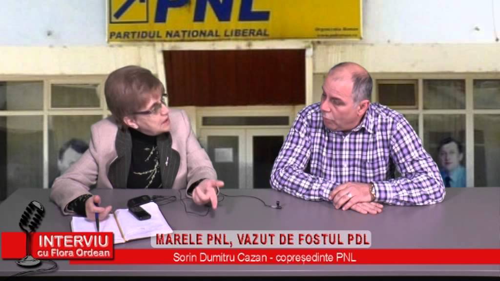 Interviu cu Flora Ordean – invitat Sorin Dumitru Cazan, copresedinte PNL