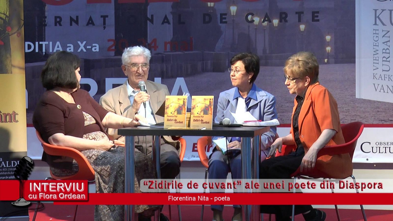 Interviu cu Flora Ordean – Lansare de carte – Invitat Florentina Nita
