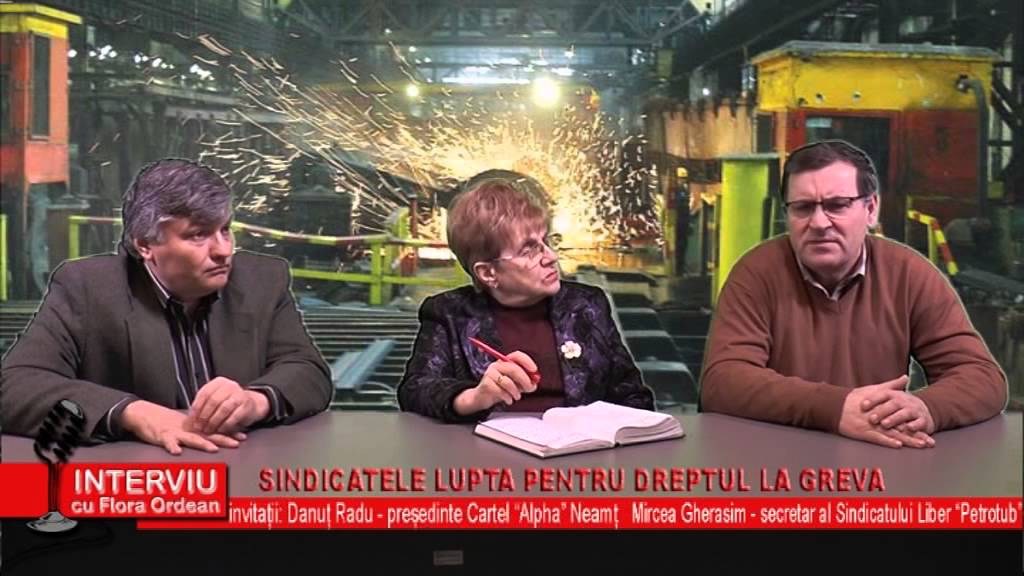 Interviu cu Flora Ordean – Sindicatele lupta pentru dreptul la greva