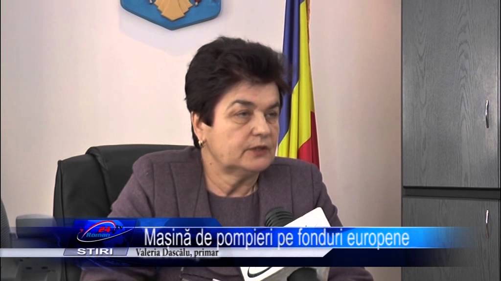 Masina de pompieri pe fonduri europene