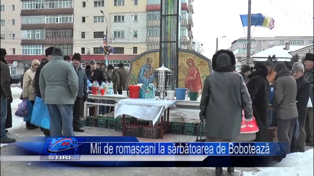 Mii de Romascani la slujba de Boboteaza