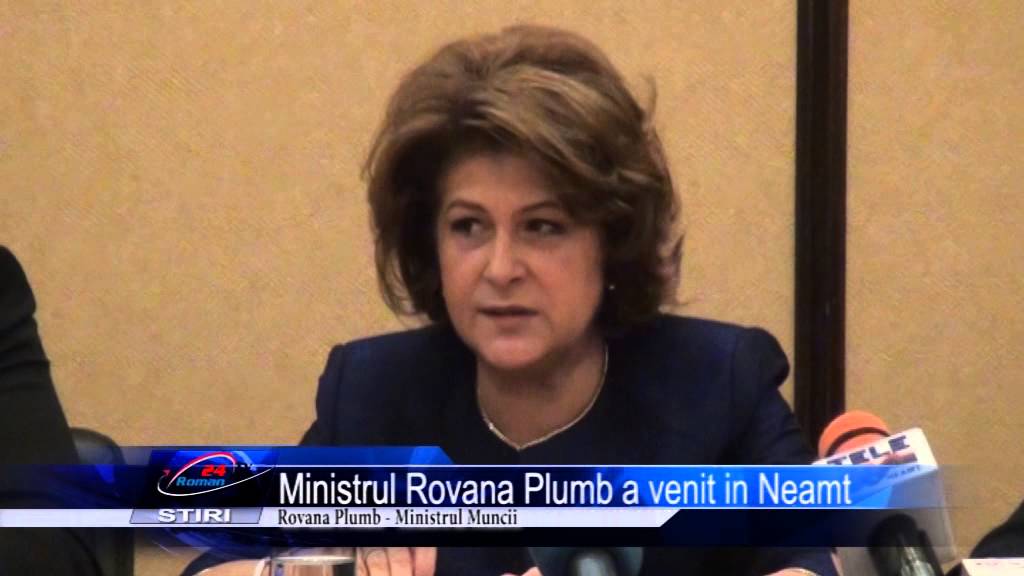 Ministrul Rovana Plumb a venit in Neamt