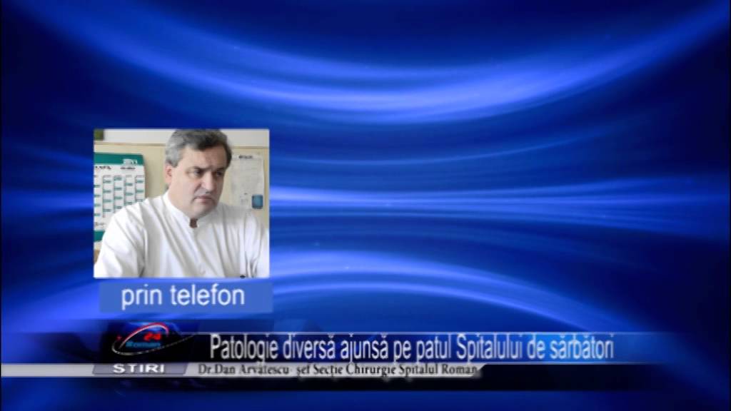 Patologie diversă ajunsă pe patul Spitalului de sărbători