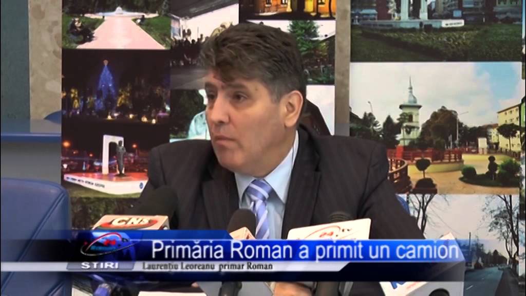 Primaria Roman a primit un camion