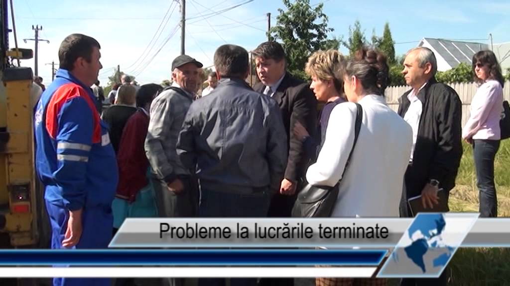Probleme la lucrările terminate