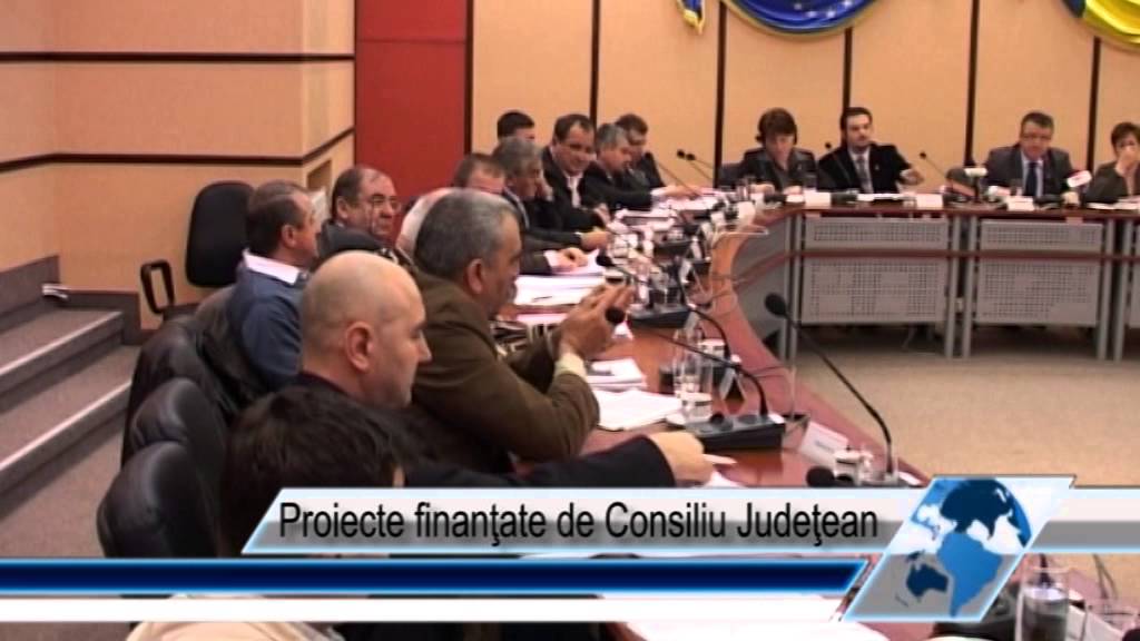 Proiecte finanţate de Consiliul Judeţean