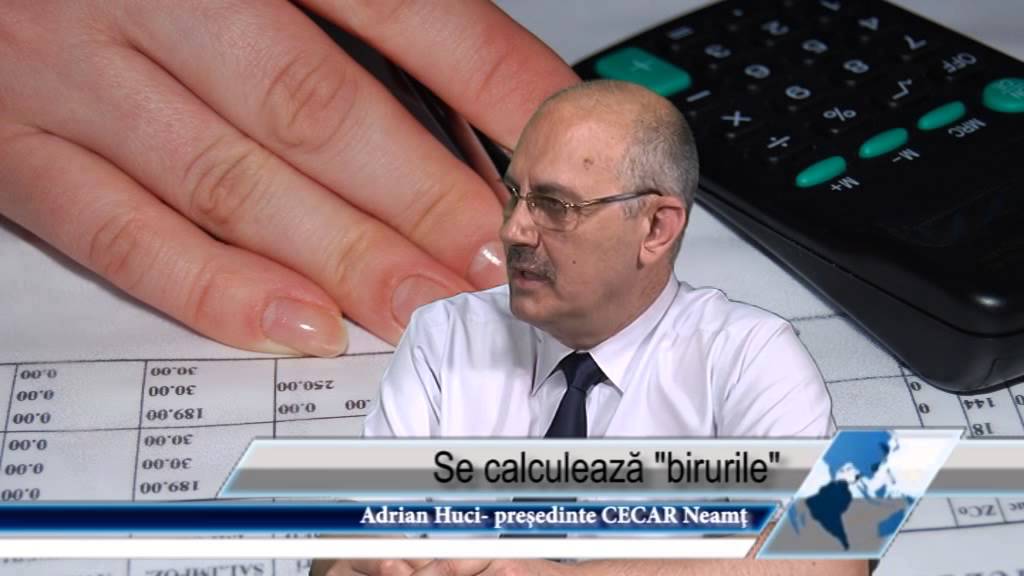 Se calculează birurile