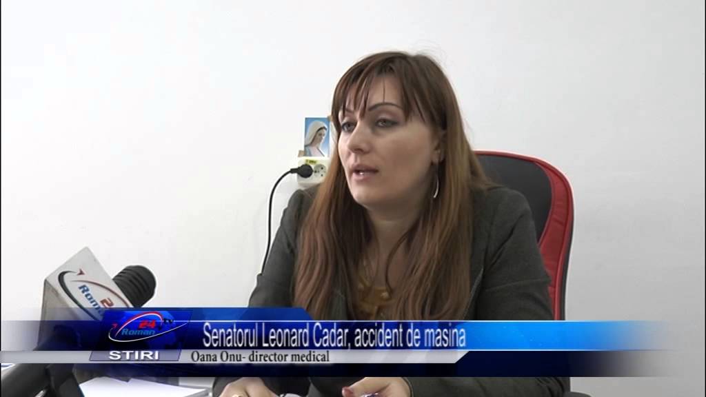 Senatorul Cadar, accident de masina