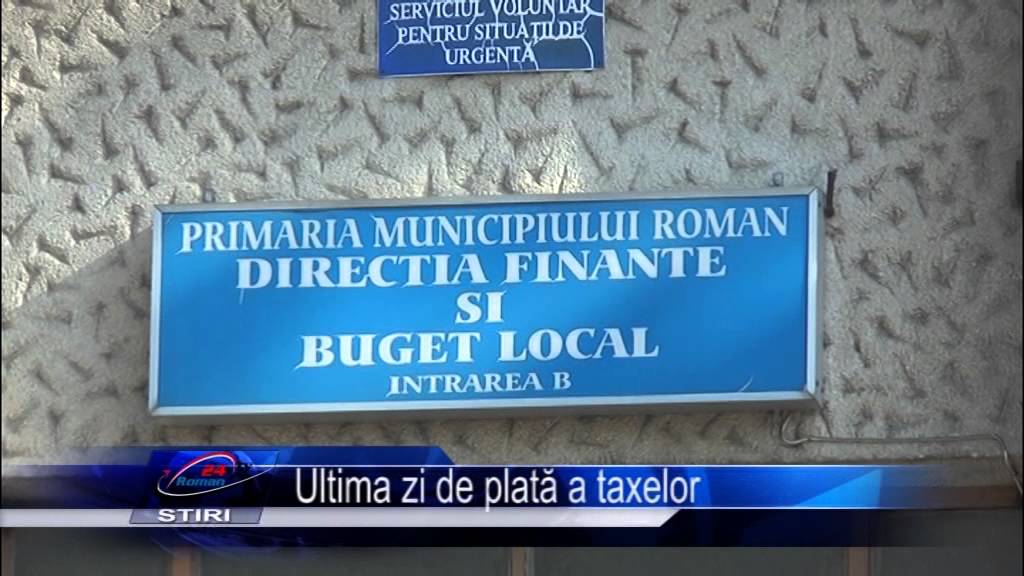 Ultima zi de plată a taxelor