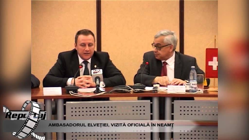 VIZITA AMBASADORULUI ELEVETEI