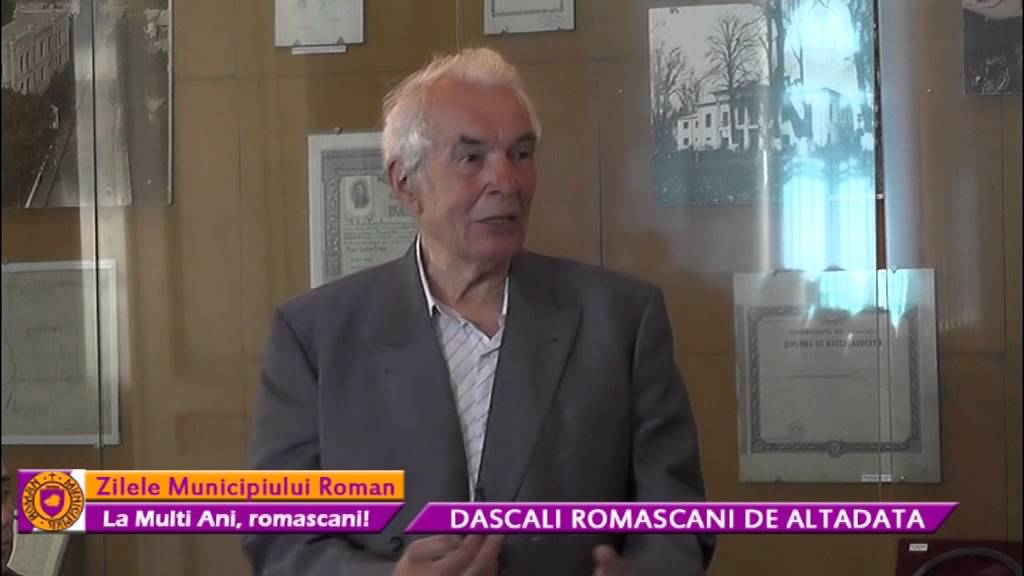 Zilele Municipiului Roman – Dascăli romaşcani de altădată