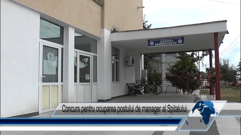 Concurs pentru ocuparea postului de manager al Spitalului