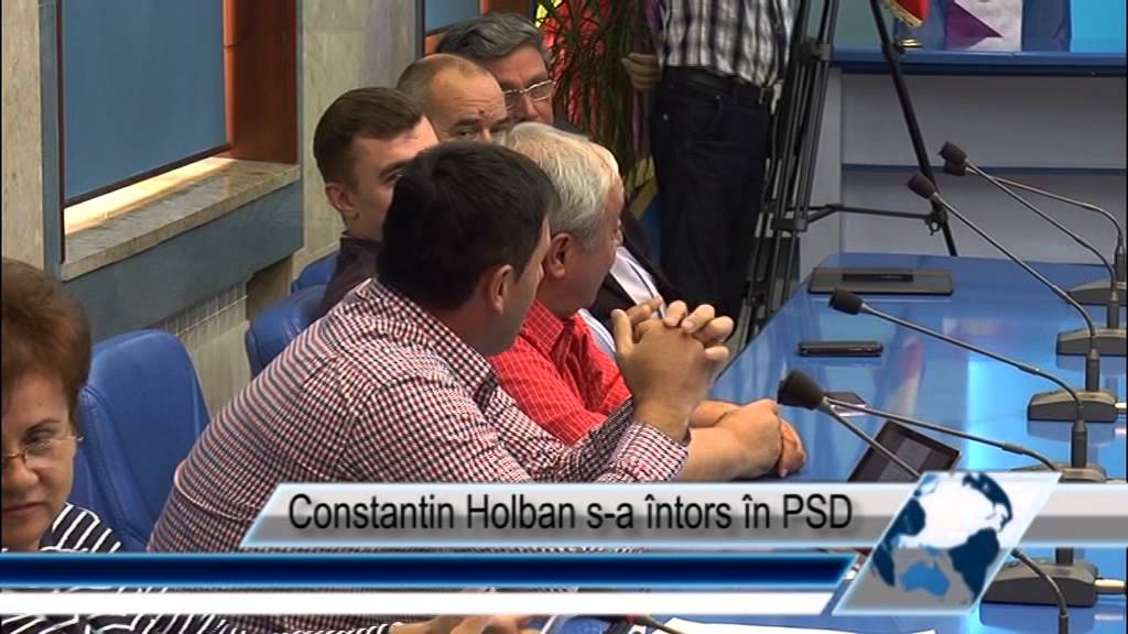 Constantin Holban s-a întors în PSD