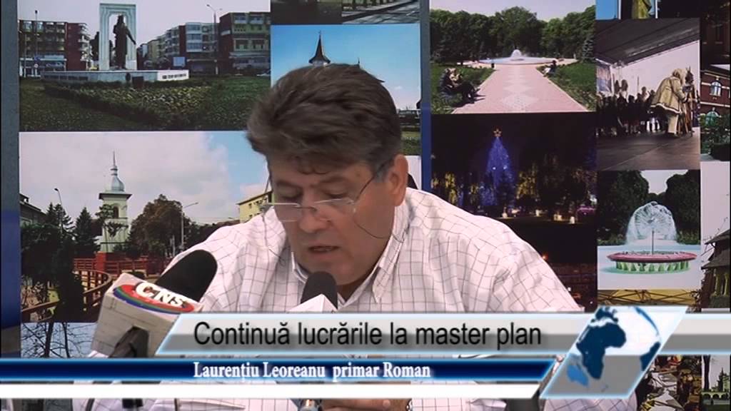 Continuă lucrările la master plan