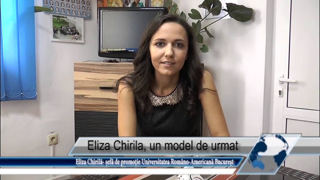 Eliza Chirilă, un model de urmat