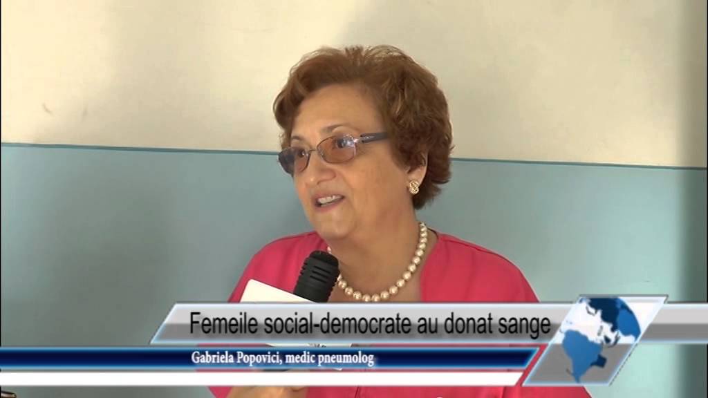 Femeile social-democrate au donat sânge