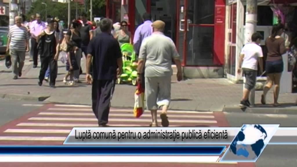 Luptă comună pentru o administraţie publică eficientă