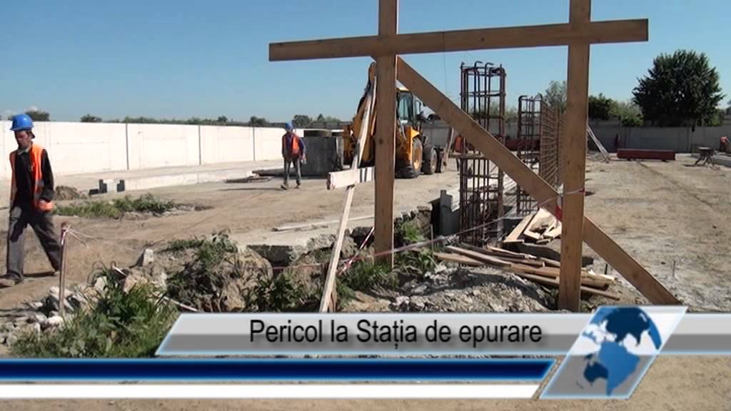 Pericol la Stația de epurare