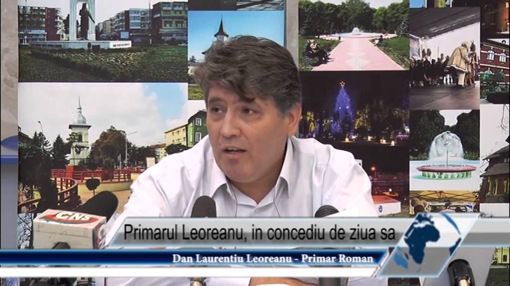 Primarul Leoreanu, în concediu de ziua sa