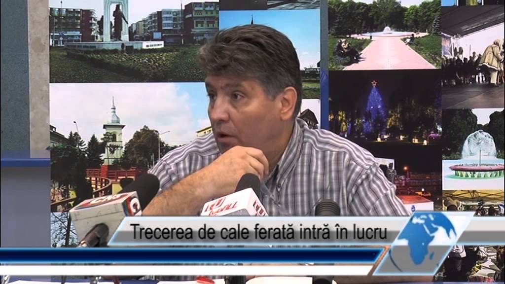 Trecerea de cale ferată intră în lucru