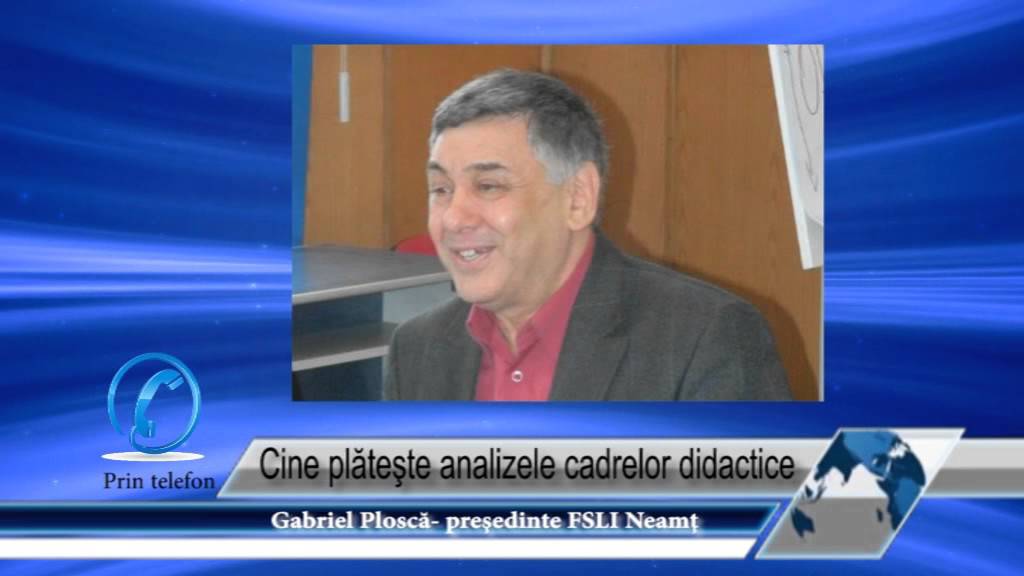 Cine plăteşte analizele cadrelor didactice