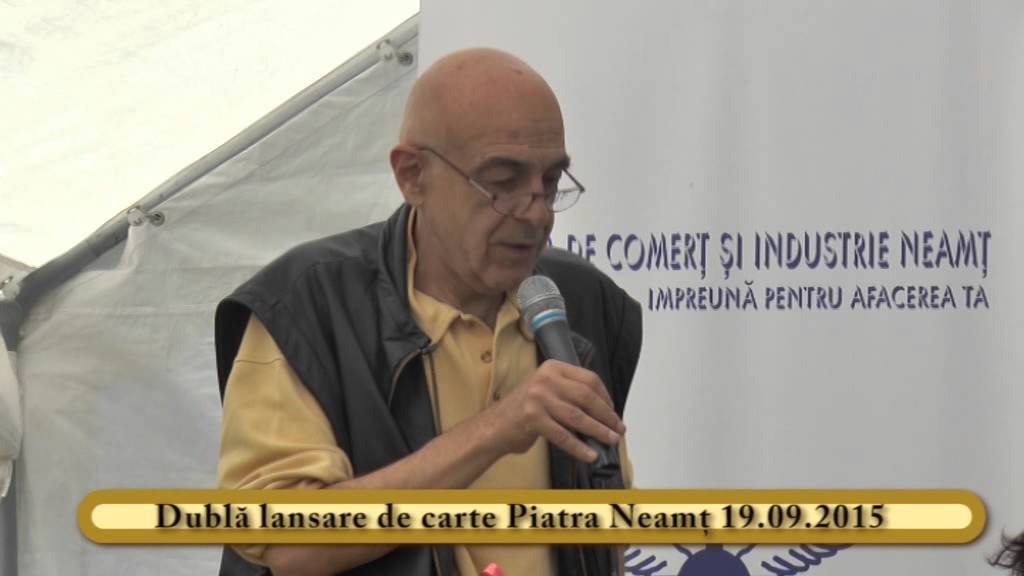 Dubla lansare de carte Piatra Neamt 19.09.2015