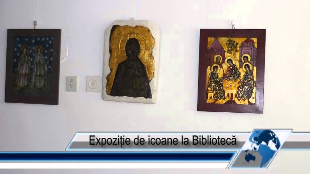 Expoziție de icoane la Bibliotecă