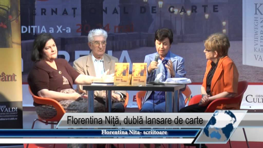 Florentina Niţă, dublă lansare de carte