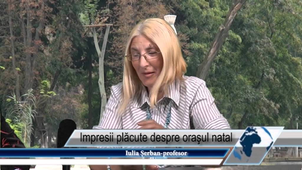 Impresii plăcute despre oraşul natal