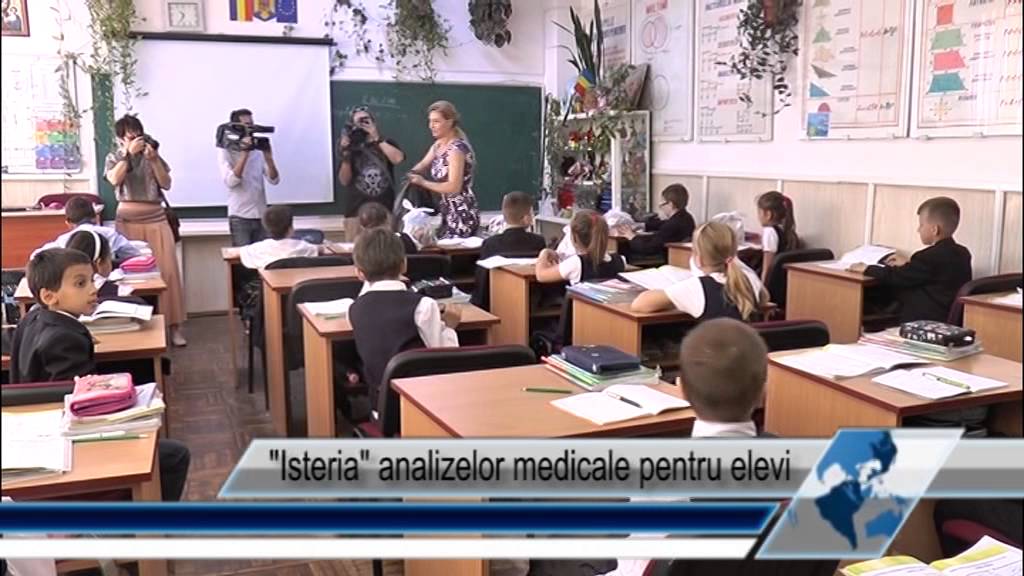 Isteria analizelor medicale pentru elevi
