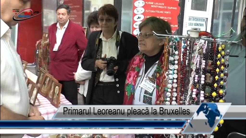 Primarul Leoreanu pleacă la Bruxelles