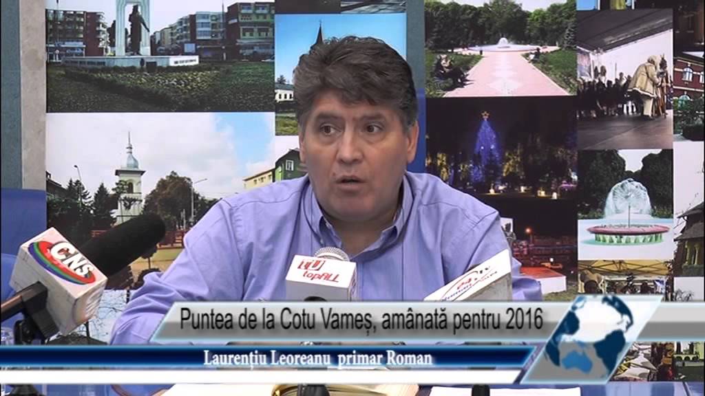 Puntea de la Cotu Vameș, amânată pentru 2016