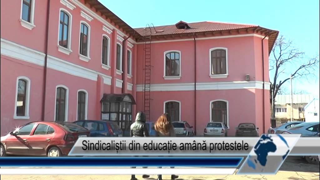 Sindicaliștii din educație amână protestele