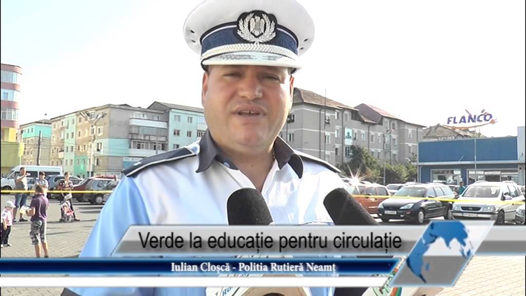 Verde la educație pentru circulație