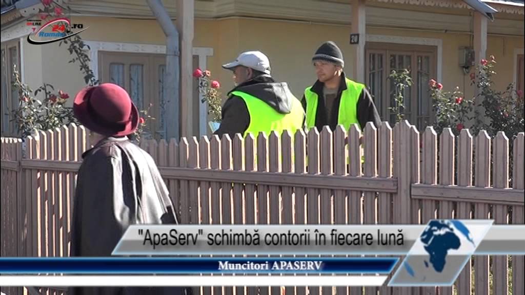 ApaServ schimbă contorii în fiecare lună